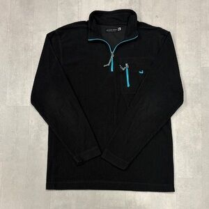 Southern Marsh Quarter Zip Waffle Pullover